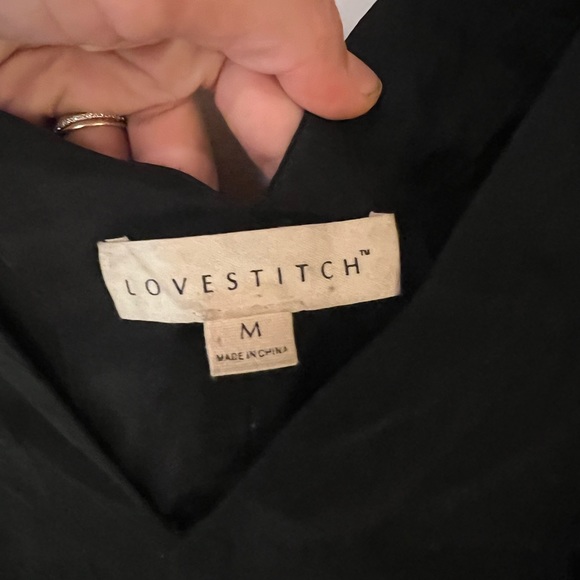Lovestich Black Jumpsuit - Picture 3 of 3